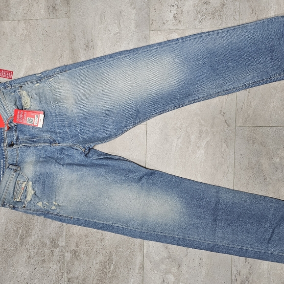 Diesel Viker Straight Button Jeans Size 40×32 NWT 007n1 - Picture 11 of 15